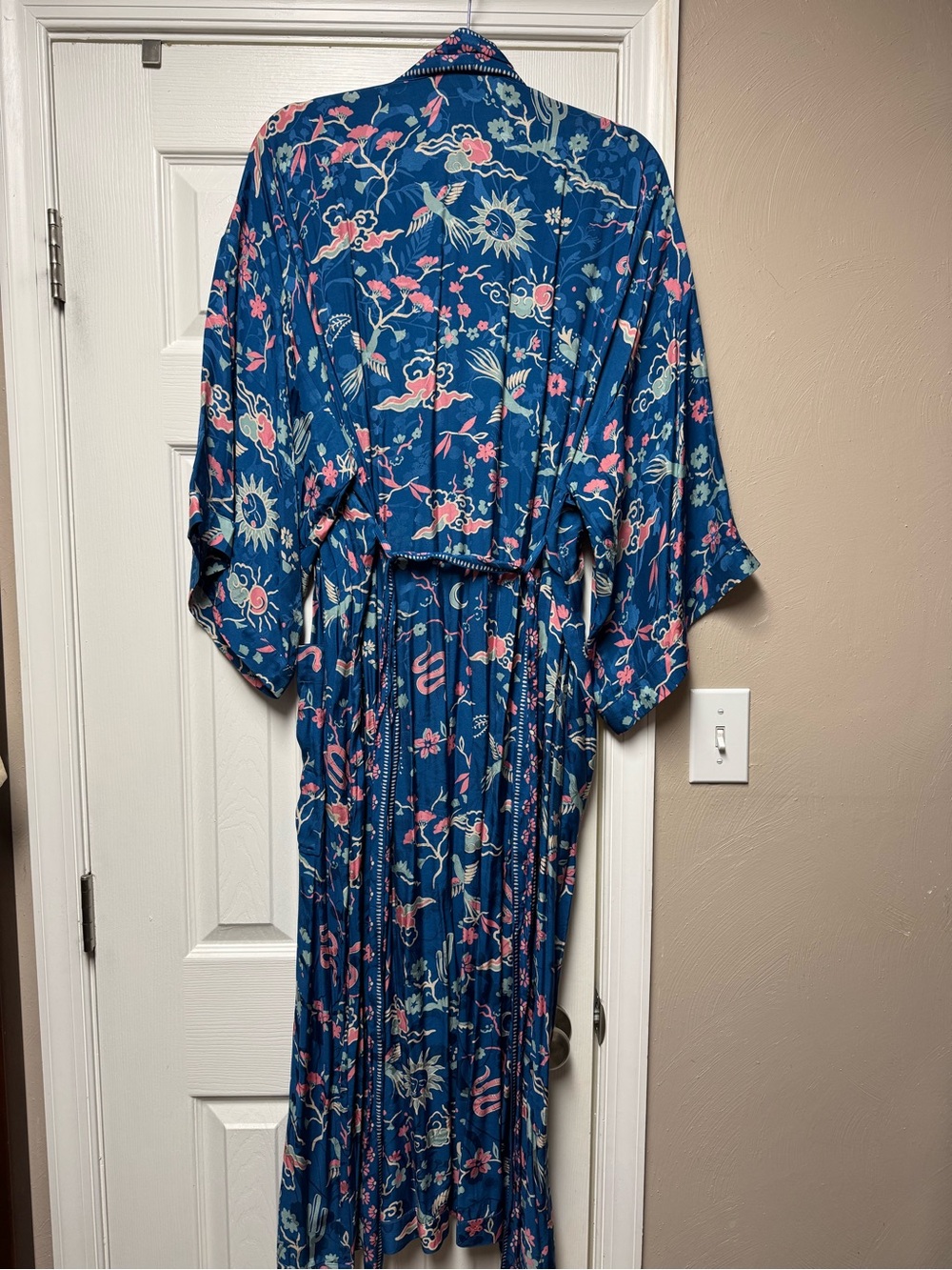 Spell Desert Bandita Kimono - Cobalt Blue - like New! - Sz S/M - Picture 5 of 9